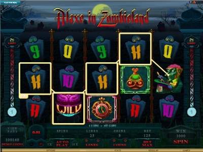 Alaxe in Zombieland Online Free Slots