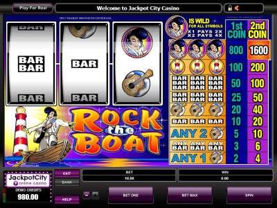 free casino slots rock the boat