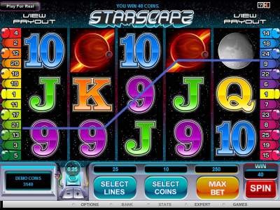 Starscape free casino slots