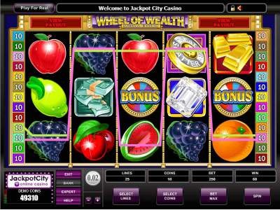 Wheel of Wealth Five Reel Slots