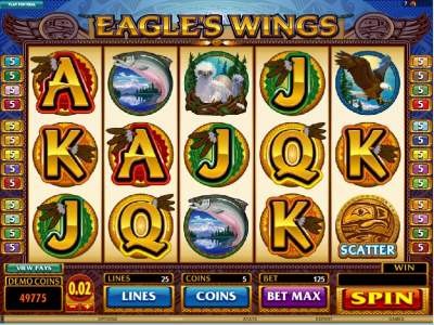 Eagle's Wings Free Slot Games
