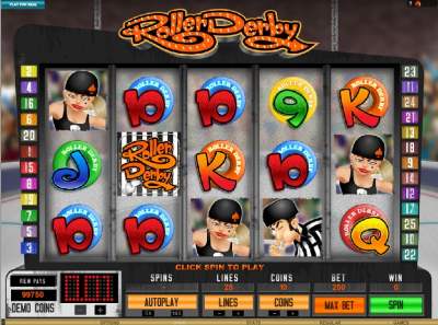 Free Online Casino Slots Roller Derby