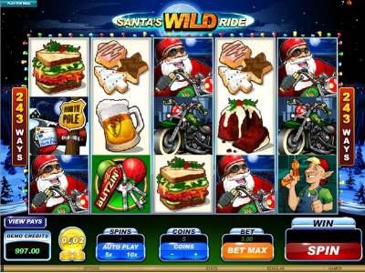 Santas Wild Ride Slot Games